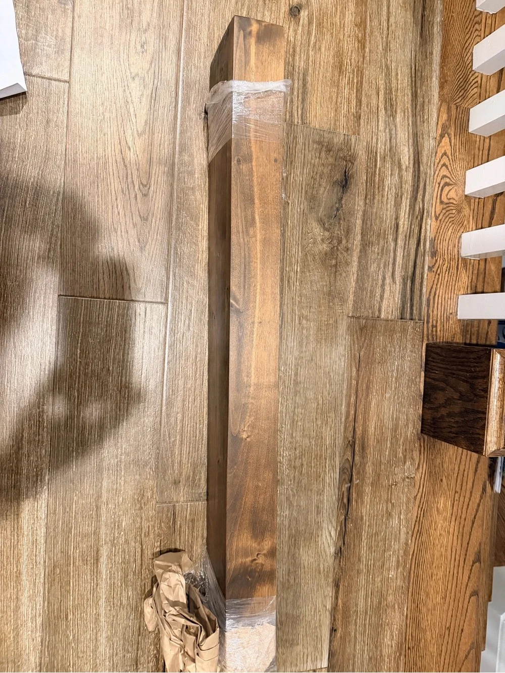 Pottery Barn Oak Stair Tread in Medium Brown
